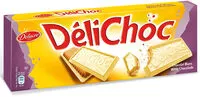 Mängden socker i Biscuits Délichoc Chocolat blanc - 150g