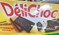 Mängden socker i Délichoc - Biscuits chocolat noir