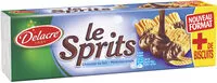Mängden socker i Biscuits Delacre Sprits Chocolat au lait - 200g