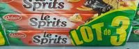 Mängden socker i Delacre sprits chocolat noir lot 3x200g (