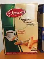 Mängden socker i Delacre Cigarettes Russes Dispenser 1X700G 100PCS