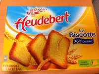 Mängden socker i La biscotte 96% céréale (format familial)