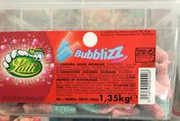 Mängden socker i Bubblizz