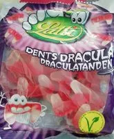 Mängden socker i Lutti dents dracula