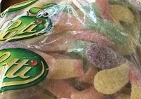 Mängden socker i Langues fruit