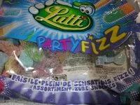 Mängden socker i Party Fizz - Assortiment de confiseries gélifiées