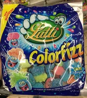 Mängden socker i Colorfizz