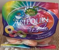 Mängden socker i Arlequin Fizz - Confiserie gélifiée aromatisée
