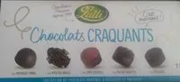 Mängden socker i Chocolats craquants