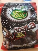 Mängden socker i Lutti koala noir 185g
