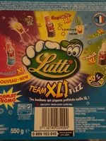 Mängden socker i Team XXL fizz