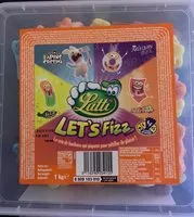 Mängden socker i Let's Fizz