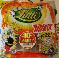 Mängden socker i Astérix fizz