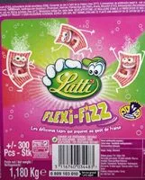 Mängden socker i Lutti flexi-fizz