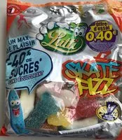 Mängden socker i Skate Fizz (-40 % de sucres)