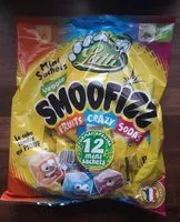 Mängden socker i Smoofizz fruits crazy sodas