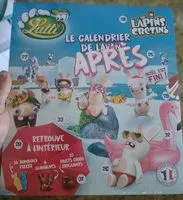 Mängden socker i Calendrier de l'après "Lapins crétins"