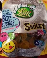 Mängden socker i Lutti smiley doo