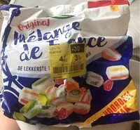 Mängden socker i Mélange France