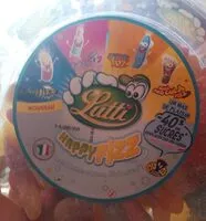 Mängden socker i Tubo happyfizz 450 g low sugar