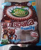 Mängden socker i Koala family