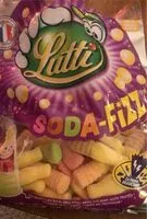 Mängden socker i Lutti Soda-fizz