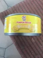 Mängden socker i Thon entier a l'huile de tournesol