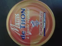 Mängden socker i Miettes de thon à l'huile végétale