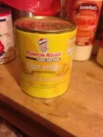 Mängden socker i Thon entier