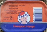 Mängden socker i Sardines à la tomate