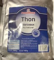 Mängden socker i Thon Morceaux au naturel