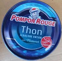 Mängden socker i Pompon rouge thon albacore