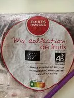 Mängden socker i Ma collection de fruits. Myrtilles sauvages