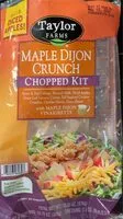Mängden socker i Maple Dijon Crunch chopped kit