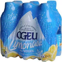 Mängden socker i Limonade Ogeu, Bouteille