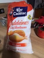 Mängden socker i Madeleines extra moelleuses