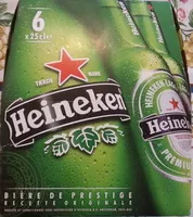 Mängden socker i Bière blonde (pack de 6 x 25 cl) Heineken