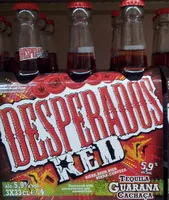 Mängden socker i Desperados Red