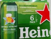 Mängden socker i 6 pack 33 cl Heineken