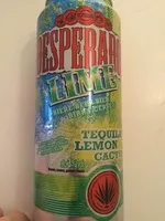 Mängden socker i Desperados Lime