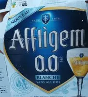 Mängden socker i Affligem 0 blanche sans alcool