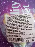 Mängden socker i Sucette chocolat