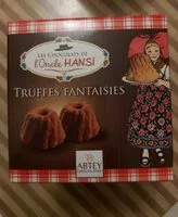 Mängden socker i Truffes fantaisies