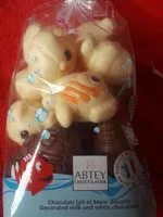 Mängden socker i Chocolats lait r blanc décorés