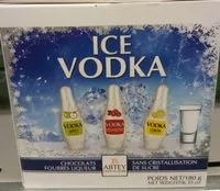 Mängden socker i Ice Vodka Chocolats fourrés liqueur