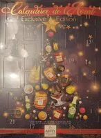 Mängden socker i Calendrier de l'avent