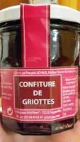 Mängden socker i Confiture de griottes