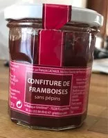 Mängden socker i Confiture de framboises sans pepins