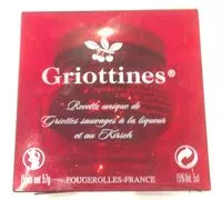 Mängden socker i Griottines Morello Cherries