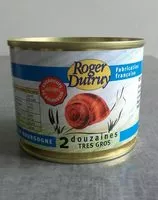 Mängden socker i Escargots de Bourgogne très gros